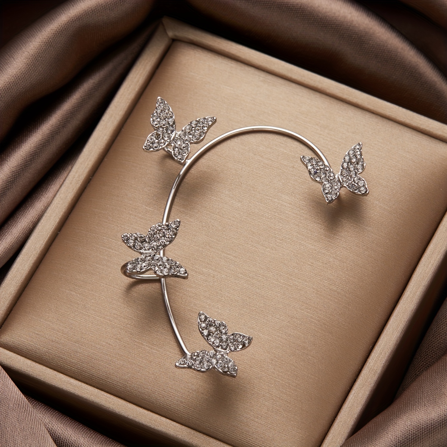 2pcs Butterfly Earrings for Women, Party and Wedding Accessories